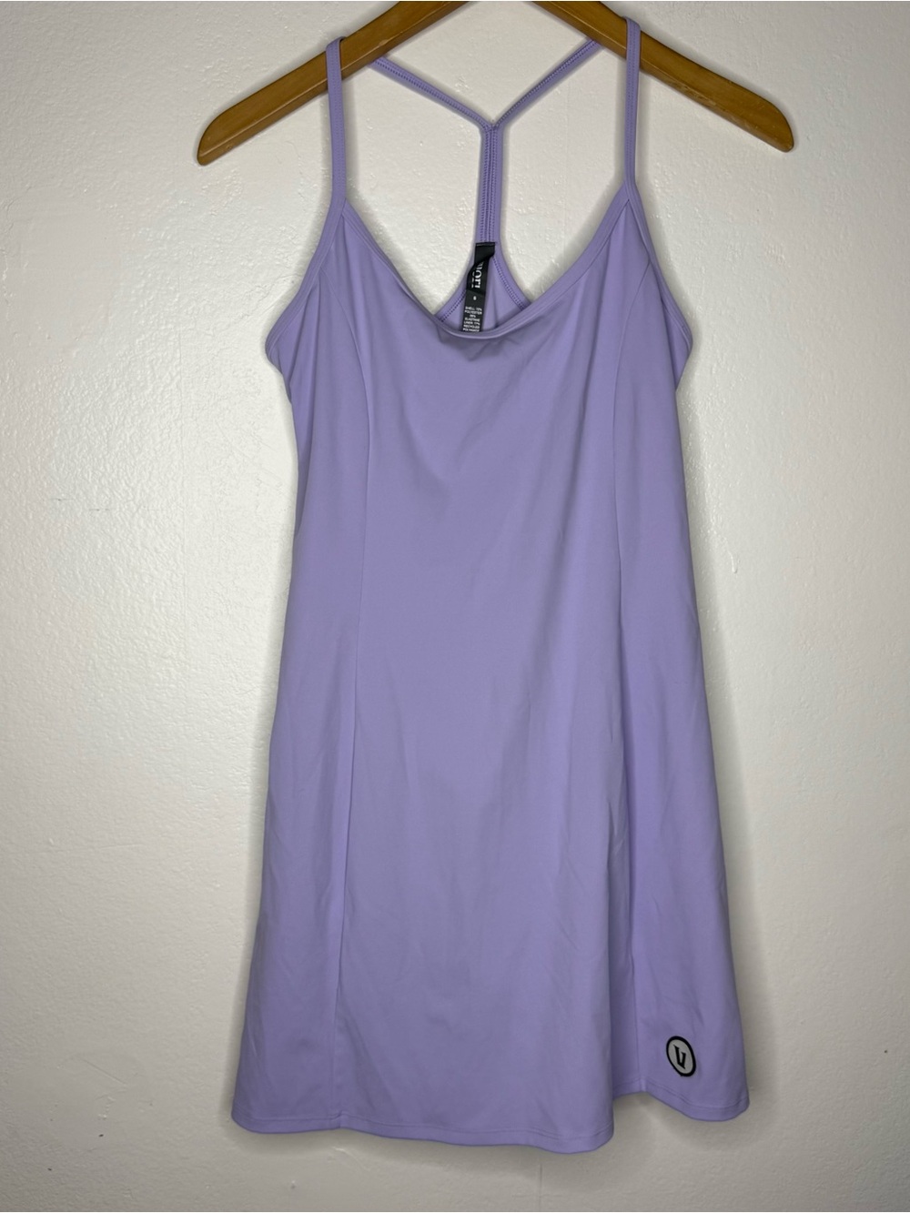 Vuori One Shot Tennis Dress Breathable Active Built in Shorts Zinnia Sz S - Picture 2 of 7